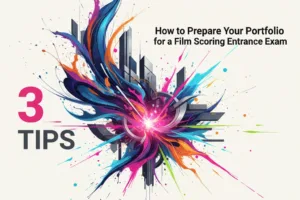 3 Tips Text overlay, abstract photo