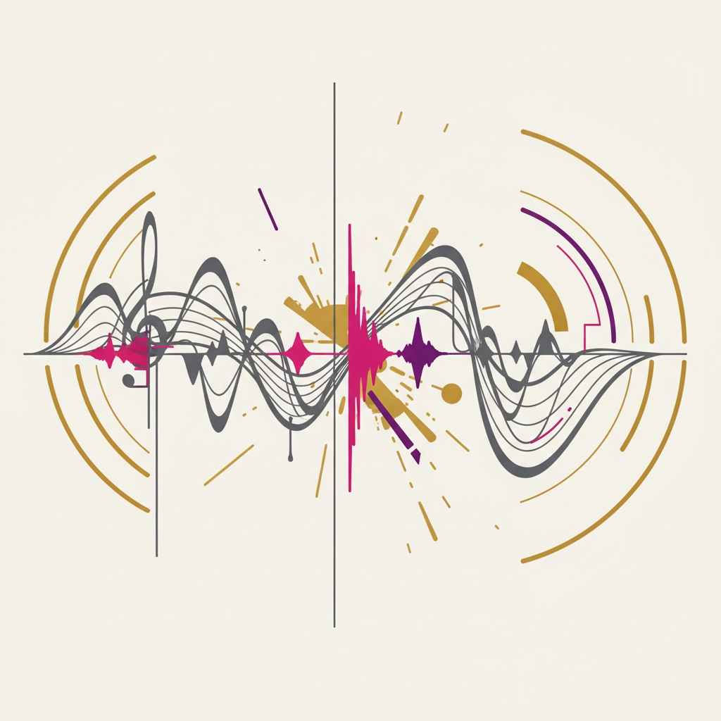 Sound abstract image