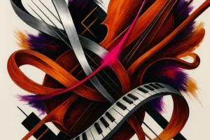 Orchestration Blog Image, Entangled Violin and Piano